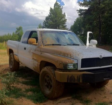 Hittn the muddy trails