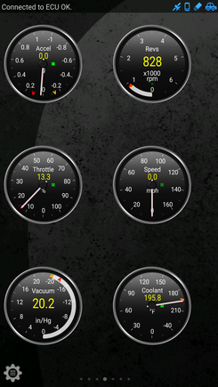 13% throttle at idle?