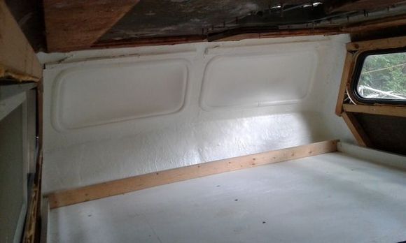 Cleaned and sealed the inside of the "bubble".