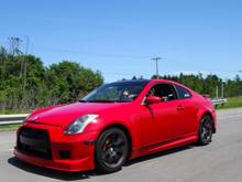 infiniti g35 , red , gtr body kit                        #g35#redcar#monbb#bodykit#gtrstyle#34#infiniti#car#passion#flash#sun#love2ride