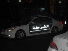 Bmw cop car In Dubai UAE