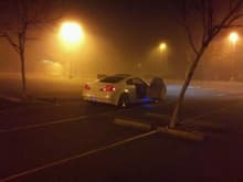 Foggy Night in Alameda