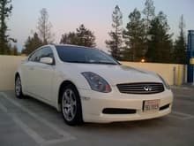 Kevin's G35 snow white