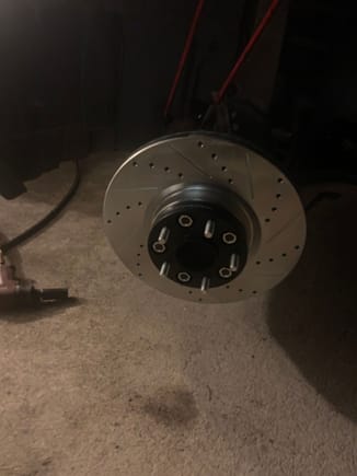 New brakes and spacers