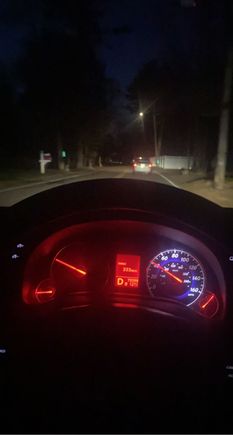 tachometer is fucked