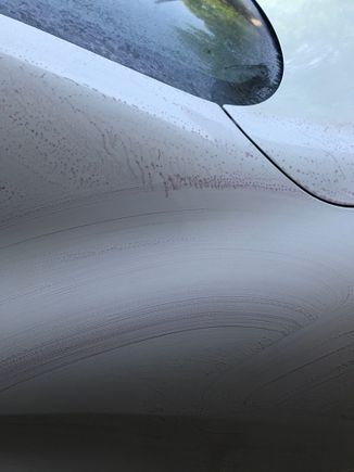 Quick wipe with a mitt