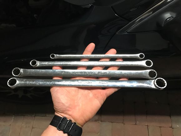 Snap on...8-19mm.These are glory