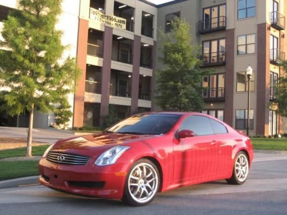 2006 G35 coupe Red Blk