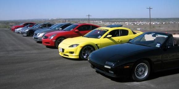 Track Day at Harris Hill Track 2008_03_15  We had over 40 cars!