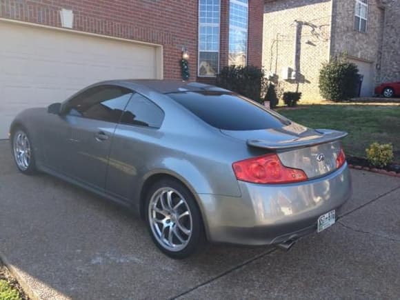 '06 G35 6MT Coupe with '03-'05 Spoiler