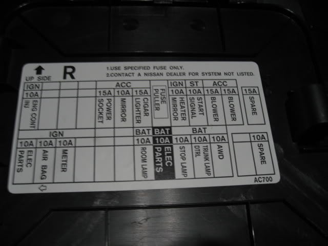 AWD fuse for coupe - G35Driver - Infiniti G35 & G37 Forum ... chrysler neon fuse box diagram 