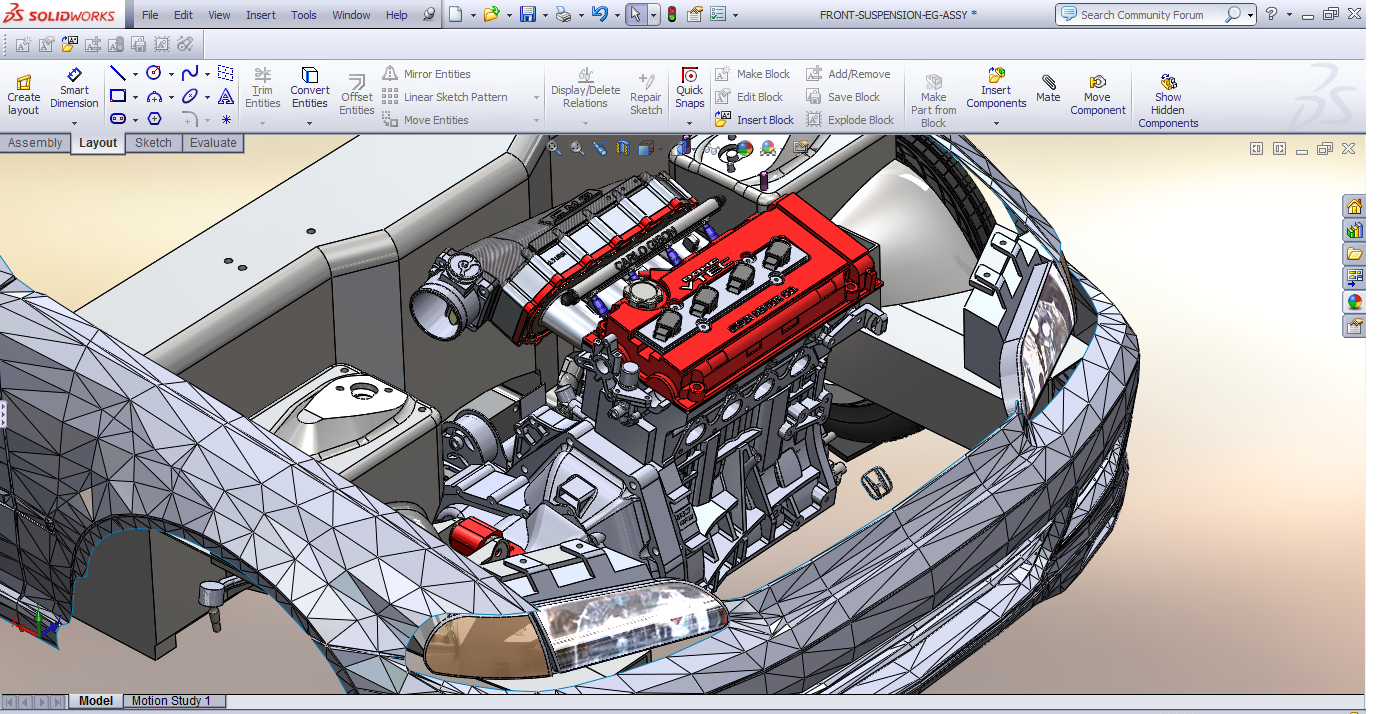 Solidworks рендеринг изображения