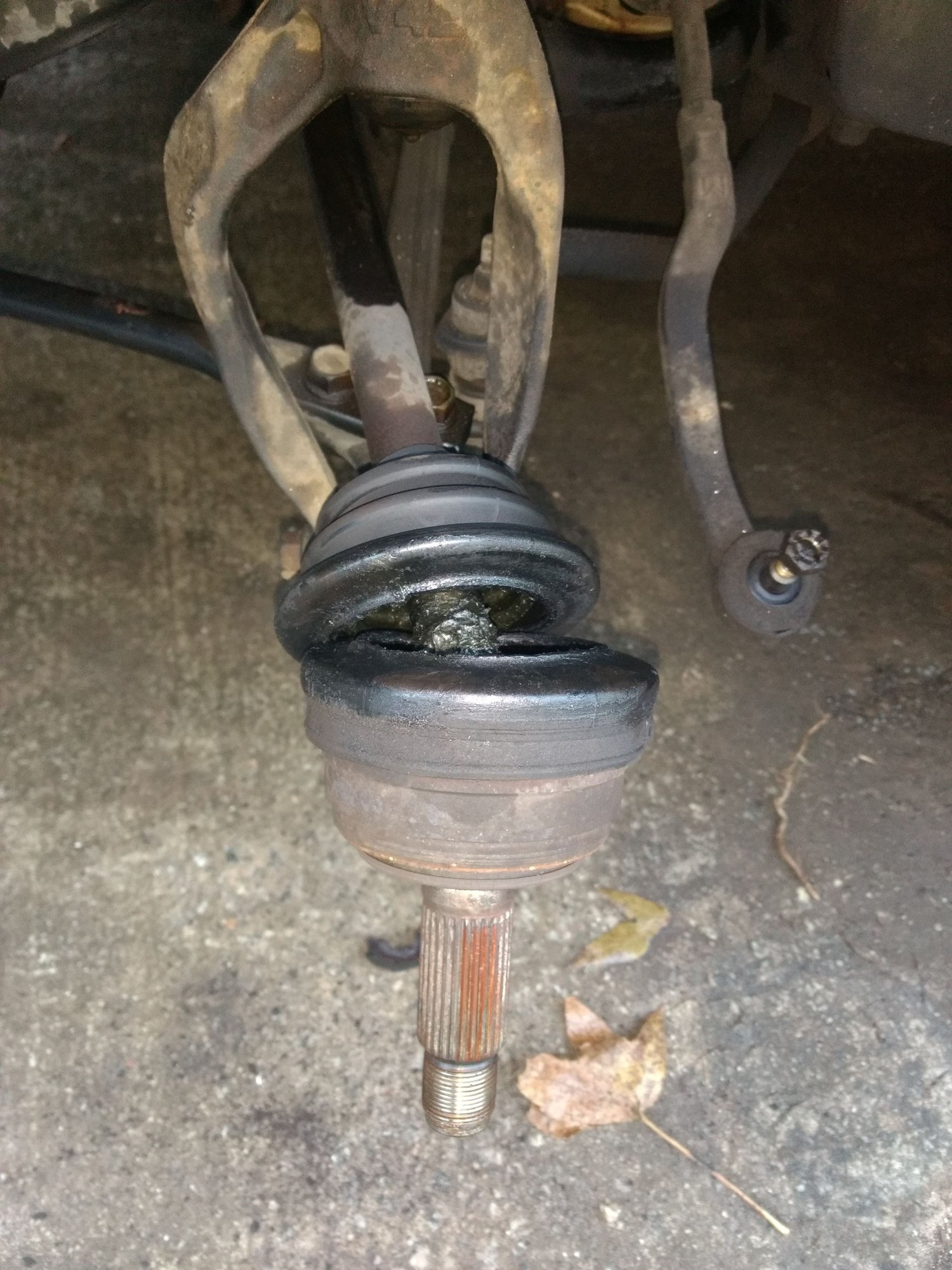 CV Boot and Lower Ball Joint need help HondaTech Honda Forum