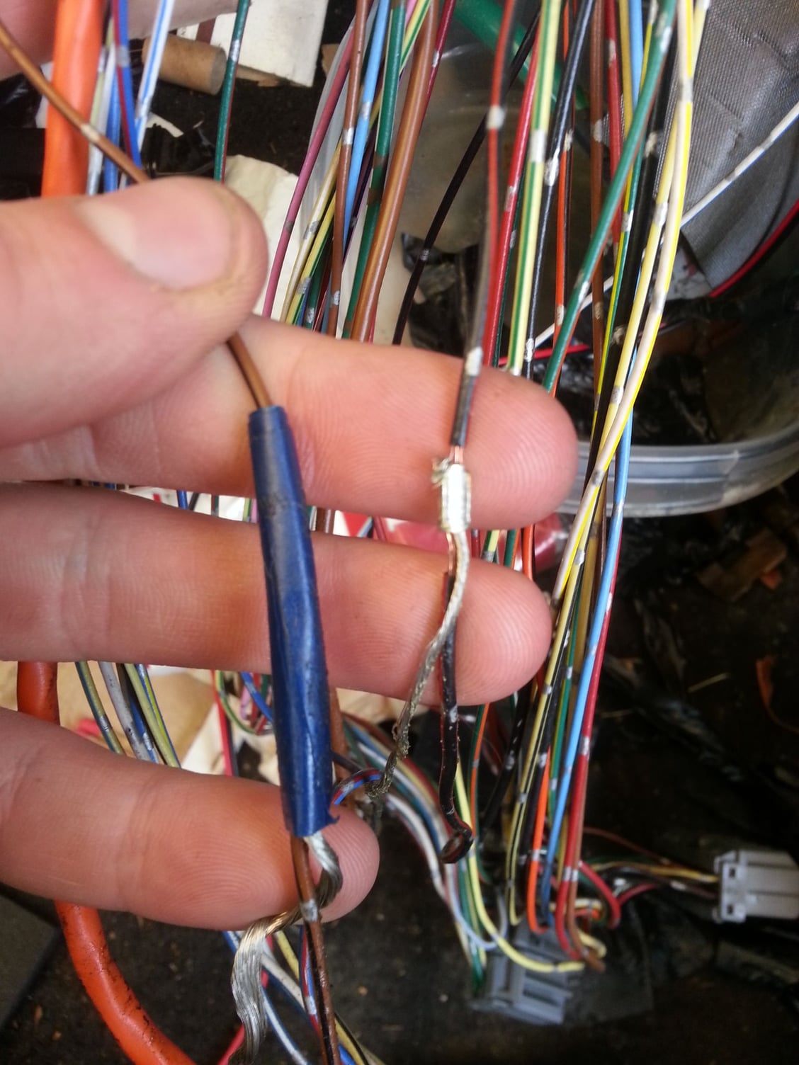 95 Civic - Is this wiring harness factory correct or modified? - Honda