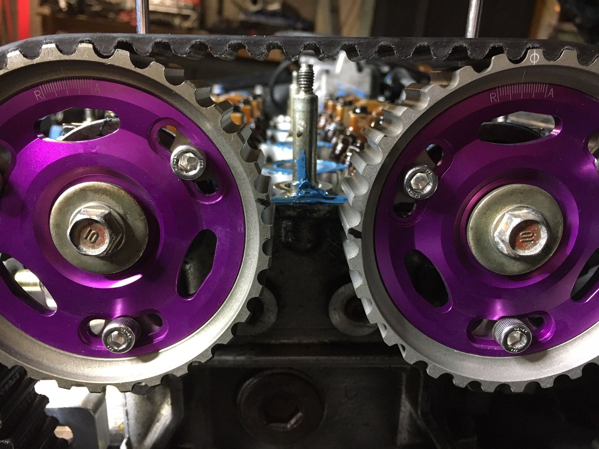 Help! B18 Milled head Cam gear off HondaTech Honda Forum Discussion