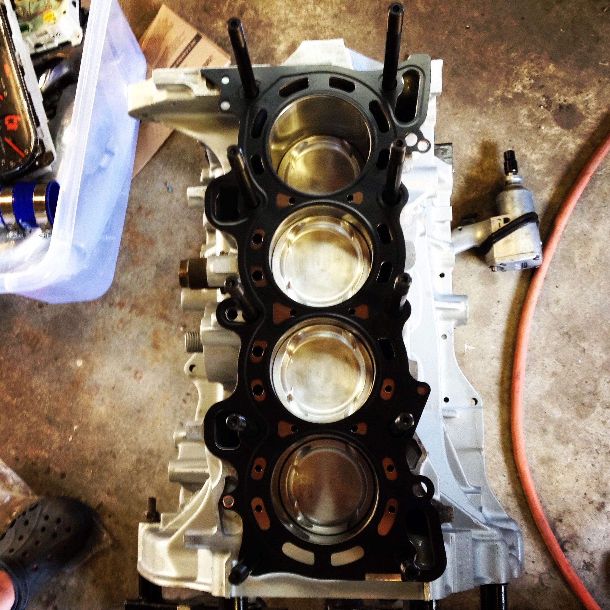 Fully Built D16Y8 Block & D16Z6 Head & Turbo Kit HondaTech Honda