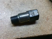 Oil restrictor. Cannot find any numbers on it.