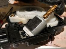 Install motor back into actuator