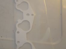 Thermal intake gasket from speedfactory, mainly using for ability to reuse gasket not so much heat transfer worries 😜