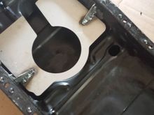 baffles welded in