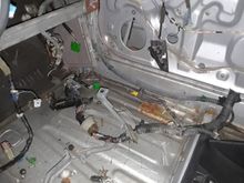 Civic harness (engine bay harness or motor harness that was cut from motor and motor pulled before i got my hands on the vehicle) ECU plugs are intact and so is the  Green C131 plug.