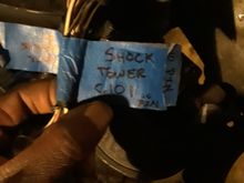 J32 c101 shock tower plug 