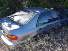 Full view of donar vehicle... had to get this photo for the service guy to identify tge vehicle and location to pull my parts... 