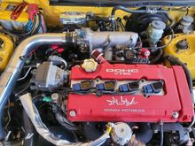 intake manifold back on and everything is hooked up