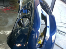 Brand new oem bumper and p1 lip was painted
