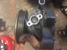 I need a different pressure hose but I’m not sure what it’s called ? Especially for this power steering pump? 