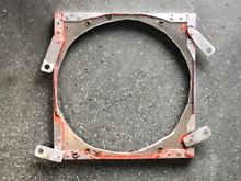 Made little aluminum brackets to attach to the radiator
