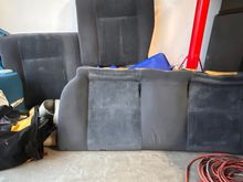 Seats cleaned up well. Left them out to dry