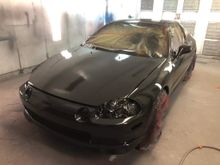 Complete stock black VTEC
