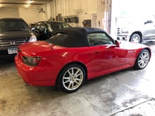 The day I picked up my 2005 S2k.