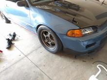 From when I was building it