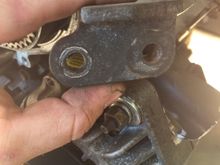 The old bracket was the same thickness as my old engine mount brackets from my ‘93 Chevy 4.3 that I had discarded after the 5.7 swap. That’s why you always keep old brackets.