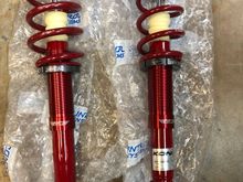 Waiting on my front forks to come in to install