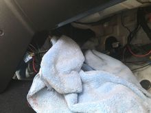 Tried to protect electronics from potential leaks.