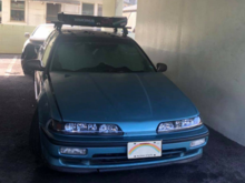 Everything is completed fitments a little better all lights work and hood is propped up for aggressive look and the fact my JDM H22A DOHC VTEC wont allow hoods to close