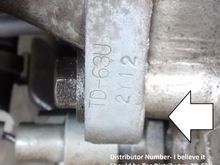 Distributor Part Number - TD-63U