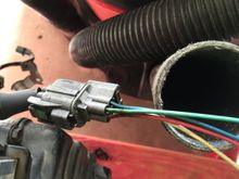 Sensors from timing cover