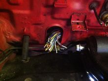 From cabin to engine bay fuse box n engine