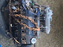 This is the D15b vtec with 5 speed manual