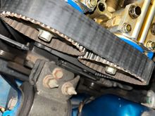 Old timing belt