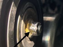 I began trying to loosen it but stripped it a bit.  Figured I’d try to confirm this is the correct location before I do any more damage…