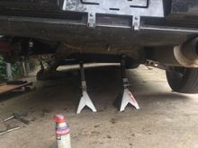 Struggling to put the e brake cables up