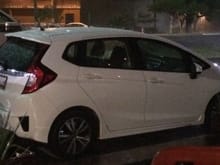 2016 White Orchid Pearl Honda Fit Hit