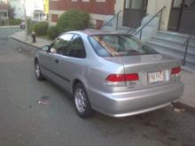 Before I Put The Si Wing,Mudguards,Silver Side Moldings And The Front Grill.