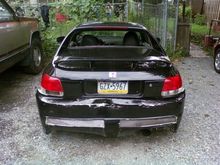Rear End before the accident