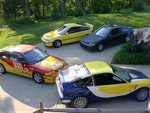 1989 Honda CRX Sis- Several of them